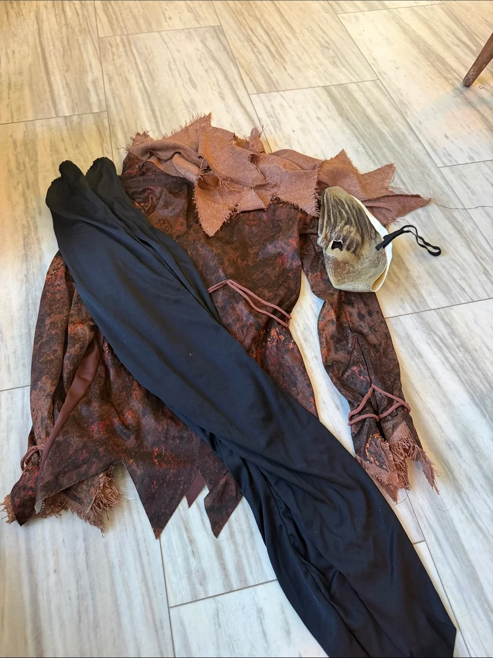 Kids' Corn Goblin Costume XL Brown size kids 14/16